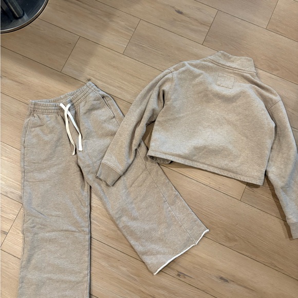 Girlfriend collective matching sweat suit - Picture 4 of 6